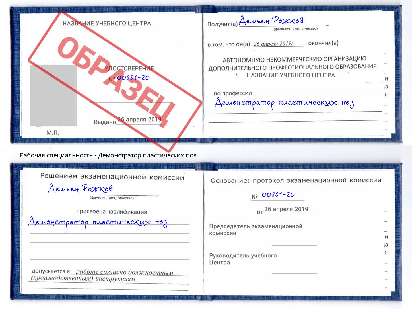 Демонстратор пластических поз Великий Устюг